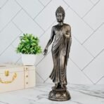 Global Grabbers New Standing Buddha Statue showpiece Idol Home Decor Items for Living Room and Gifts (Antique Golden) - Fast Shipping to USA, Canada & India - Image 3