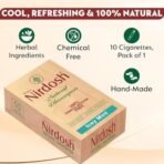 Nirdosh Herbal Smoke Sticks ? Icey Mint Flavor ? 100% Tobacco & Nicotine-Free ? Natural Ayurvedic Dhoompan ? Pack of 10 Sticks - Fast Shipping to USA & Canada - Image 6