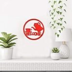 Sehaz Artworks Welcome Tea Plaque Sign - Red Wooden Plaque Wall Hangings Home Room & Wall Decor Wall Art - Fast Shipping to USA & Canada - Image 5