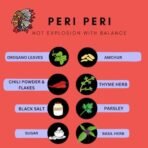 Indiana Organic Peri peri Seasoning - Preservative or Flavor Enhancer Free, Packed on Order Freshly Made. - 100 gram, No Onion and Garlic - Fast Shipping to USA & Canada - Image 2