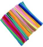 VRB Dec 100 Pcs Pipe Cleaner for Craft Flower - Chenille Stems for DIY Crafts Decorations Creative School Projects,DIY Art Projects and Creative Activities. (100 Pcs Multicolor Pipe Cleaner) - Fast Shipping to USA & Canada - Image 3