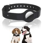 Xtore Dog Collar Case Compatible with Apple Air-Tag | Scratch-Proof Protective Case | Adjustable Skin Friendly - (Pack of 1, Black) - NO AIR-Tags Included - Fast Shipping to USA & Canada - Image 5
