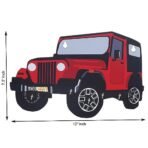 Webelkart Premium HD UV Printed Thar Designer Wooden Key Holder Home and Office Decor (12 Inch x 5.5 Inch, Wood, Multicolor)- 7 Hooks - Fast Shipping to USA & Canada - Image 2