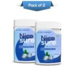Nicosure Nicotine Lozenges Container Pack-2mg-Pack of 2-50 Lozenges|Tobacco Control Aid|Icemint Flavour|Aids in Quitting Tobacco|Sugar-free|Mini Size Max Flavour - Fast Shipping to USA & Canada - Image 2