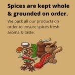 Indiana organic - Roasted Cumin powder | Bhuna jeera powder | Packed on order from fresh batch | Zero added Colours, Fillers, Additives & Preservatives - 150 Gram (Roasted cumin powder) - Fast Shipping to USA & Canada