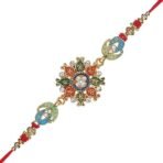 Webelkart Single Rakhi For Brother With My Best Bro Wood Cutout |Gifts For Brother Lumba Rakhi For Bhabhi Rakhi With Roli Chawal Rakhi Sets lumba rakhi|New Rakhi Collection - Fast Shipping to USA & Canada