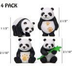 VRB Dec Miniature Decor Items Set for Unique Gift,Home,Living Room,Office,Restaurant Decor,Military Showpiece,Perfect Valentine Decoration Items ((Lifestyle Panda Miniature)) - Fast Shipping to USA & Canada - Image 2