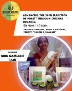 Indiana Organic Rice Papad kichiya, Chawal khichiya, Authentic Rajasthan, Small Size - 400 Gram - Fast Shipping to USA & Canada - Image 4