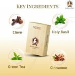 ROYAL SWAG Herbal Cigarette Mint, Clove Flavoured (40 Sticks) 100% NO Nicotine & NO Tobacco - (Smoking Cessation) With 100% Natural 20ML Shot Anti Addiction Spray | Pack Of 40 - Fast Shipping to USA & Canada - Image 3