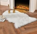 VRB Dec 1 Mtr 60Inch Fur White Solid Cloth For Decoration,Baby Photoshoot Props Cloth For Decoration,Parties,Costumes, Gift Packing,Party Decor,Backdrop For Wedding Mandap,Pooja (White, 1 Mtr) - Fast Shipping to USA & Canada - Image 3