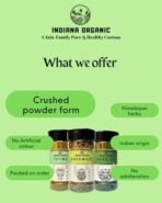 Indiana organic Thyme, Parsley, Rosemary Combo | Crushed Powder Form | Fresh Harvest procured from India only (Combo of 3 - Thyme - 90 gm, Parsley - 100 gm, Rosemary - 90 gm) - Fast Shipping to USA & Canada - Image 2