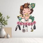 Webelkart Premium Wooden Key Holder for Home/Office Decor/Key Hanger for Wall Decor,Decorative Item for Home 9" Inches (Design-1) - Fast Shipping to USA & Canada - Image 2