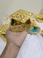 VRB Dec 12pcs Chocolate Box for Wedding storage box Candy Jars Candy Storage Boxes Gift Boxes for Wedding Baby Shower Christmas Birthday Party Dry Fruits,etc. (Bada Box, Pack Of 12 pcs) - Fast Shipping to USA & Canada - Image 2