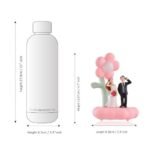 CraftVatika Love Couple Miniature Showpiece with Light Valentines Day Gift for Boyfriend Girlfriend, Wife Husband Valentine Decoration Gift Item, Multicolor, 8.5cm, 6.4cm - Fast Shipping to USA & Canada - Image 3