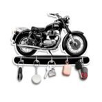 Webelkart Premium HD UV Printed Bullet Bike Shape Wooden Key Holder Home and Office Decor- Home Decor Items for Wall (9.5 x 6.5 Inch, Wood, Multicolor) - Fast Shipping to USA & Canada - Image 4