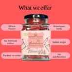 Indiana Organic Rhododendron Flower Tea - 40 gram Whole Leaf Buransh Flower Petals in Glass Jar | Pure Herbal Tea" - Fast Shipping to USA & Canada - Image 5