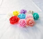 VRB Dec Artificial Small Foam Flowers Fake Foam Water Floating Flowers for Pooja Thali, Festival and Events, Home, Table, Badroom, Pooja Room, Diwali Decoration Items and DIY Craft (Multi, 50) - Fast Shipping to USA & Canada - Image 3