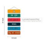 Xtore Decorative Wall Art MDF Wooden Wall Hanger for Living Room | Bedroom | Office | Kitchen | Home Decor - (XT111) - Fast Shipping to USA & Canada - Image 4