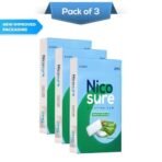 Nicosure Nicotine Gum Paan Bliss-2mg-Pack of 3-30 Gums|Tobacco Control Aid|Paan Bliss|Sugar-free - Fast Shipping to USA & Canada - Image 2