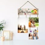Webelkart Premium Wooden In This Home Customised Wall Hanging For Home Decor, Wall Decor Items for Home, Gift Item For Home Decor (35.5 x 25.4 Cm) - Fast Shipping to USA & Canada - Image 5