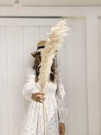 Xtore Dried 4 Pcs Off- White Pampas Grass for Home Decoration (Pack of 4, Off-White) | Imported Best in Class pampass Grass from Argentina - Fast Shipping to USA & Canada - Image 2