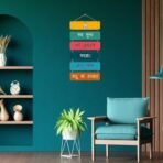 Xtore Decorative Wall Art MDF Wooden Wall Hanger for Living Room | Bedroom | Office | Kitchen | Home Decor - (XT111) - Fast Shipping to USA & Canada - Image 3