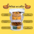 Indiana Organic Whole Dry Turmeric whole, Sabut Haldi | Haldi Gatiya| Whole Haldi - 400 Gram - Fast Shipping to USA & Canada
