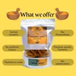 Indiana Organic Whole Dry Turmeric whole, Sabut Haldi | Haldi Gatiya| Whole Haldi - 400 Gram - Fast Shipping to USA & Canada