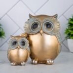 Global Grabbers Owl Statue for Good Luck Showpiece Home Decor Items for Living Room and gifts-GOL2-OWL1 - Fast Shipping to USA, Canada & India - Image 3