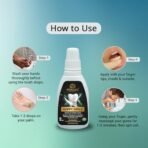 AYUUGAIN Happy Smile Gum Paint Herbal for Bleeding Gums, Bad Breath, Toothache, Strong Teeth, Sensitivity & Gum Pain Relief with Laung Oil (Clove), Pudina Satva | Protect Daily Gum Problems Naturally - Fast Shipping to USA & Canada - Image 3