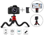 Xtore Flexi Tripod with 360? Rotation for All DSLR and Mobile Phone with Free Phone Holder Clip - (Pack of 1, Black and Red) - Fast Shipping to USA & Canada - Image 5