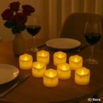 Xtore Melted Electric Flameless Candles | Perfect for Home DECOR, mandir, Date Nights Gifting - (Pack of 8) - Fast Shipping to USA & Canada - Image 3