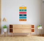 Xtore Decorative Wall Art MDF Wooden Wall Hanger for Living Room | Bedroom | Office | Kitchen | Home Decor - (XT111) - Fast Shipping to USA & Canada - Image 2