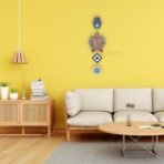 Xtore Decorative Wall Art MDF Wooden Hanger for Living Room | Bedroom | Office | Kitchen | Evil Eye | Nazar Raksha | With Turtle For Home Decor - Pack of 1 - Fast Shipping to USA & Canada - Image 3