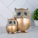 Global Grabbers Owl Statue for Good Luck Showpiece Home Decor Items for Living Room and gifts-GOL2-OWL1 - Fast Shipping to USA, Canada & India - Image 5