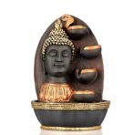 Global Grabbers Polyresin Table Top Indoor Outdoor Water Fall Fountain with LED Lights Home Decor Decoration Gift Gifting Items-GOL_BRO-B5-(000) - Fast Shipping to USA, Canada & India - Image 3