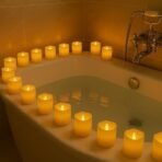 Xtore Votive Smooth Electric Flameless Candles | Perfect for Home DECOR, mandir, Date Nights Gifting - (Pack of 24) - Fast Shipping to USA & Canada - Image 3