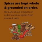 Indiana Organic Sandwich Masala Powder - 150 Gram, Freshly Ground Packed on Order | No Onion & Garlic. - Fast Shipping to USA & Canada - Image 3