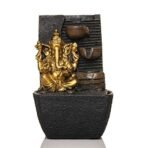Global Grabbers Polyresin Table Top Indoor Outdoor Water Fall Fountain with LED Lights Home Decor Decoration Gift Gifting Items-GOL_BRO-SF21-(000) (MINI, GOL_BRO-SF21) - Fast Shipping to USA, Canada & India - Image 5