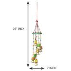 JaipurCrafts Wood Wall Hanging, Multicolour, 29 Inch - Fast Shipping to USA & Canada - Image 4
