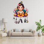 Webelkart Premium Wooden Key Holder for Home/Office Decor/Key Hanger for Wall Decor,Decorative Item for Home 9" Inches (Design-2) - Fast Shipping to USA & Canada - Image 2