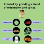 Indiana Organic kachri chutney powder 150 gram | Authentic Rajasthan dry kachari chutney powder | Homemade | Freshly Ground Packed On Order - Fast Shipping to USA & Canada