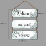 Sehaz Artworks Welcome Home Wall hangings | Decorative Items for Home | Home Decor Items for Living Room | Wall Decoration Items - 3-0007 - Fast Shipping to USA & Canada - Image 4