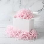 VRB Dec Shredded Paper Grass Paper Grass for Crafts Project Gift Packing, Packing of Gifts for Marriage, Christmas, Baby Shower & Any Other Occasion or Party (100 Gram - Light Pink) - Fast Shipping to USA & Canada - Image 4