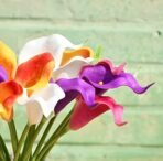 VRB Dec 5 Pcs Artificial Foam Tulip Flowers for Home, Office, Bedroom,Room Decoration, Restaurant Decoration and Craft (Mix Calla Lily, 5) - Fast Shipping to USA & Canada - Image 4