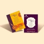 CraftVatika Evil Eye Peacock Rakhi Set for Brother and Bhabhi, Designer Rakhi set for Bhaiya Bhabhi Bro Sister, Lumba for Bhabhi, with Fridge Magnet Gift, Best wishes Greeting Card, Tilak - Fast Shipping to USA & Canada - Image 2