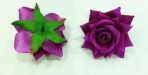 VRB DecTM (Pack of 6) Artificial Rose Velvet Flowers Fake Water Floating Flowers for Pooja Thali, Festival and Events, Home Decor,Diwali Decoration Items and DIY (Purple, 6) - Fast Shipping to USA & Canada - Image 3