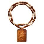 Rhaa Unisex Adult Tulsi Mala with Hanuman Locket | Jay Sitaram | Jay Bageshwar Dham | 100ml Kashi Gangajal | Blessings from Baba Kashi Vishwanath - Fast Shipping to USA & Canada