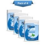 Nicosure Nicotine Gum Container Pack-2mg-Pack of 4-80 Gums|Tobacco Control Aid|Spearmint Flavour|Doctors' Preference|Aids in Quitting Tobacco|Great taste| Long lasting flavour|Sugar-free - Fast Shipping to USA & Canada - Image 2
