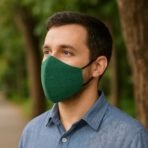 Xtore Breathable cotton mask | Reusable | Washable | 2 layer mask- (Pack of 4-2x Black, 2x Red) - Fast Shipping to USA & Canada - Image 3